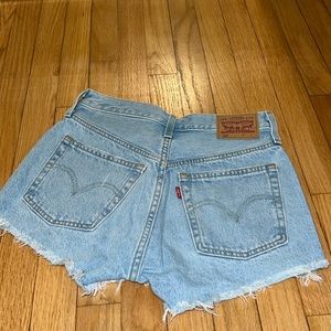 Womens Levi 501 Jean Short
